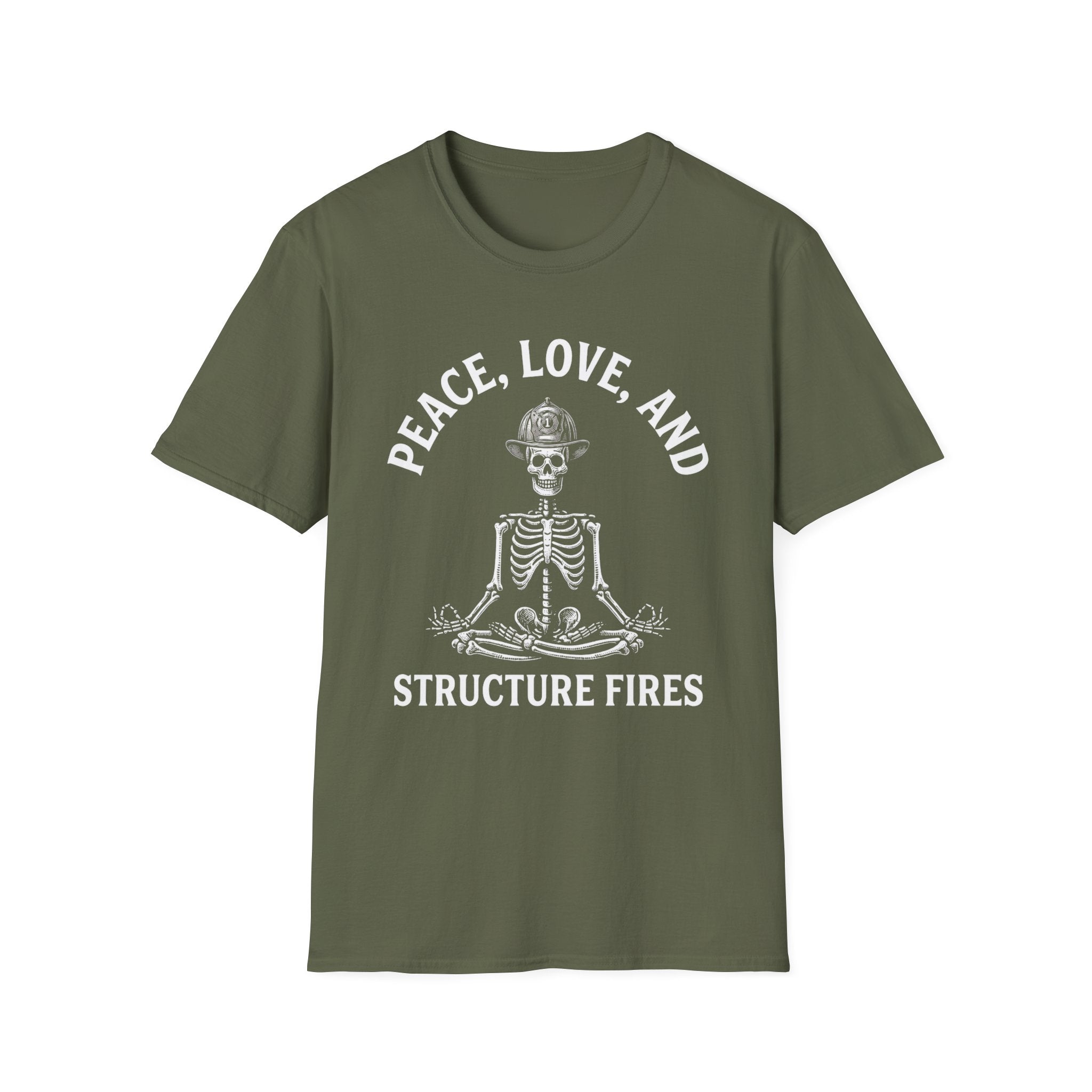 Peace, Love, and Structure Fires T-Shirt