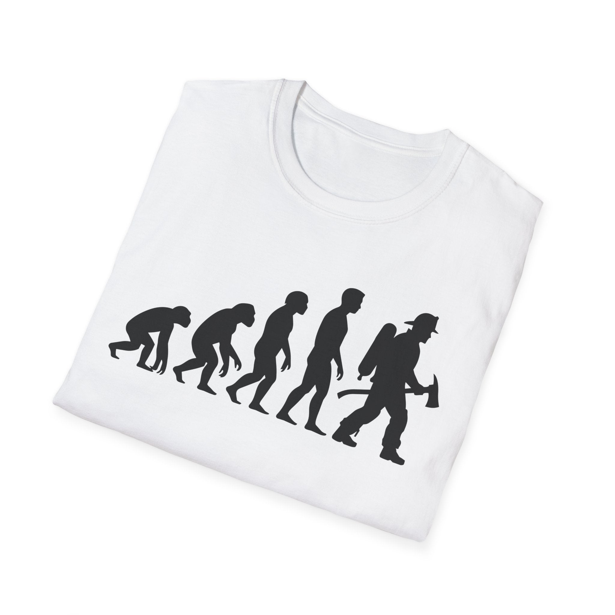 Evolution of Firefighter T-Shirt