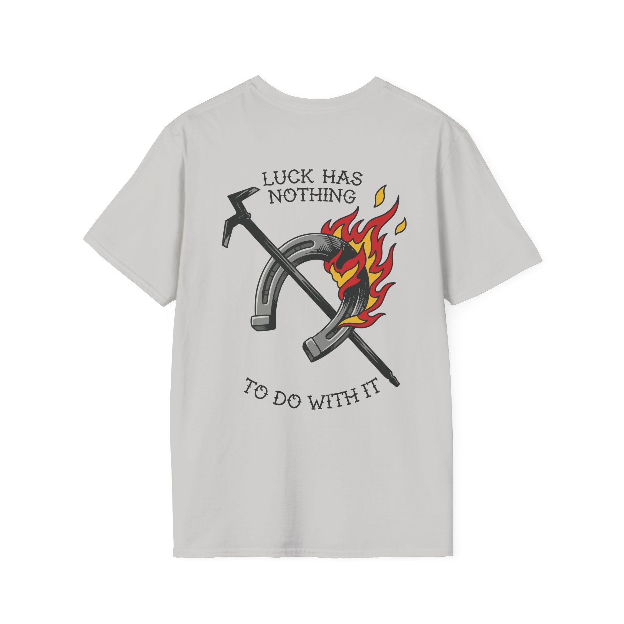 Flaming Horseshoe Luck T-Shirt