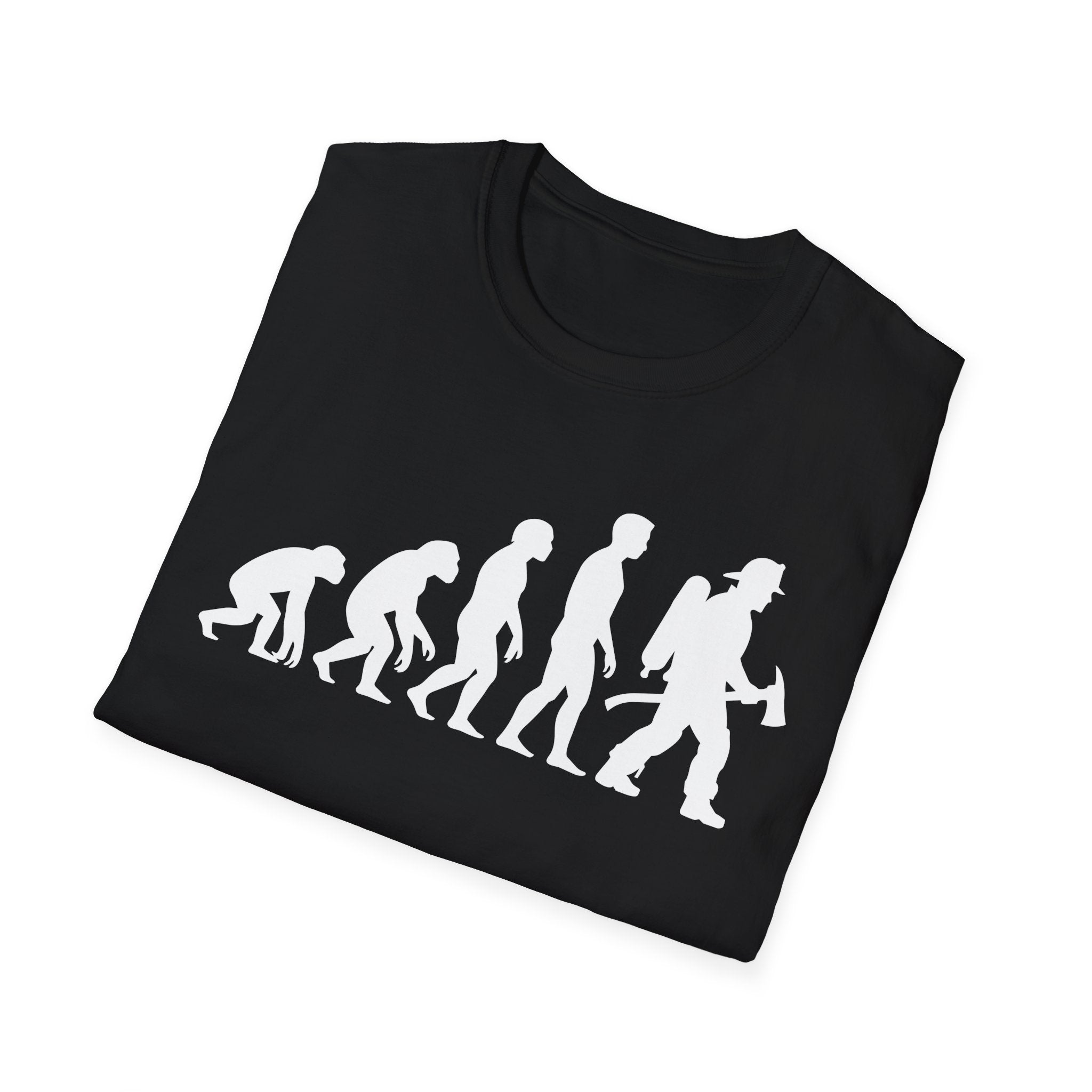 Evolution of Firefighter T-Shirt