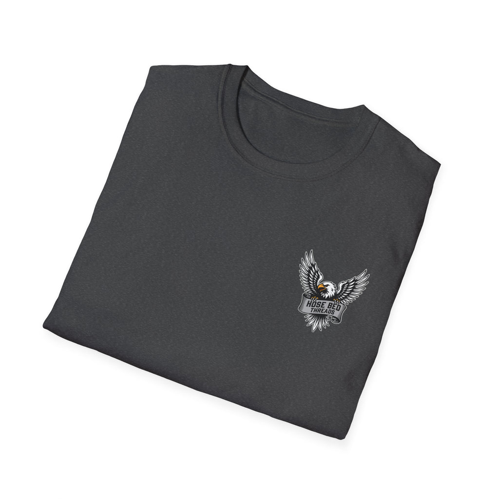 Old Steel Logo T-Shirt — Vintage Eagle 'Old Steel' Graphic Tee