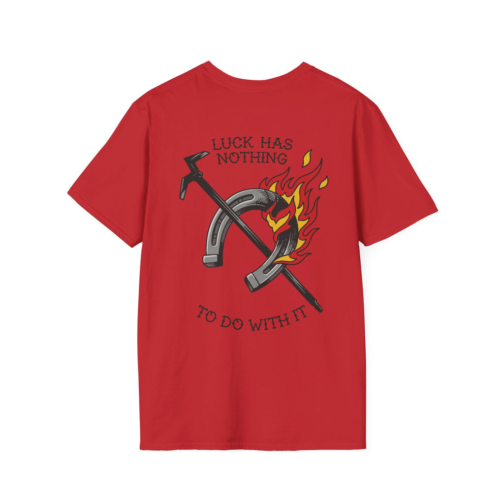 Flaming Horseshoe Luck T-Shirt