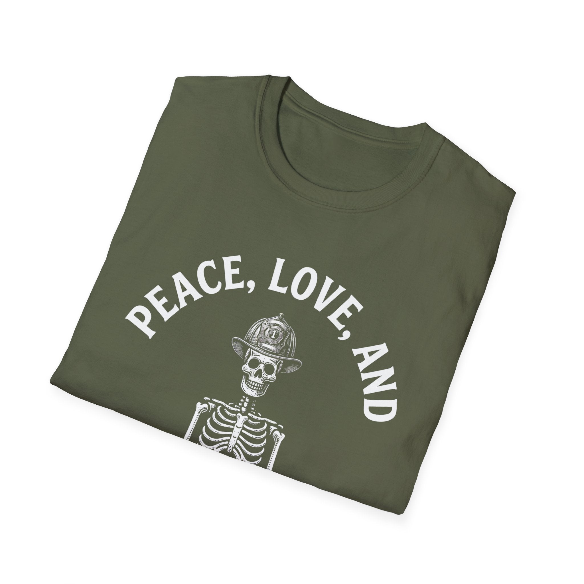 Peace, Love, and Structure Fires T-Shirt