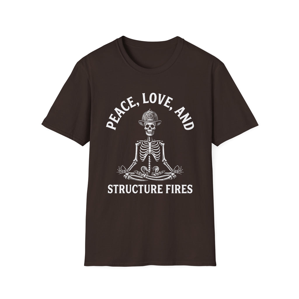 Peace, Love, and Structure Fires T-Shirt
