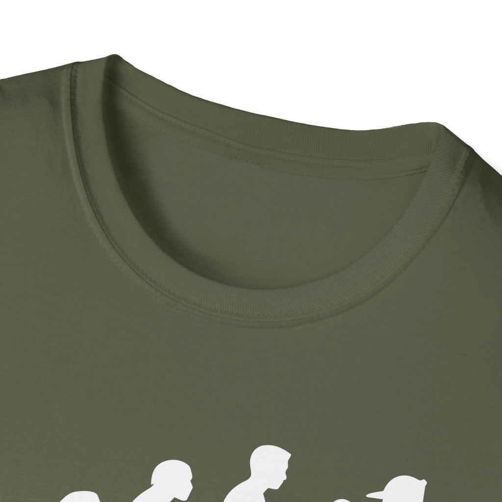 Evolution of Firefighter T-Shirt