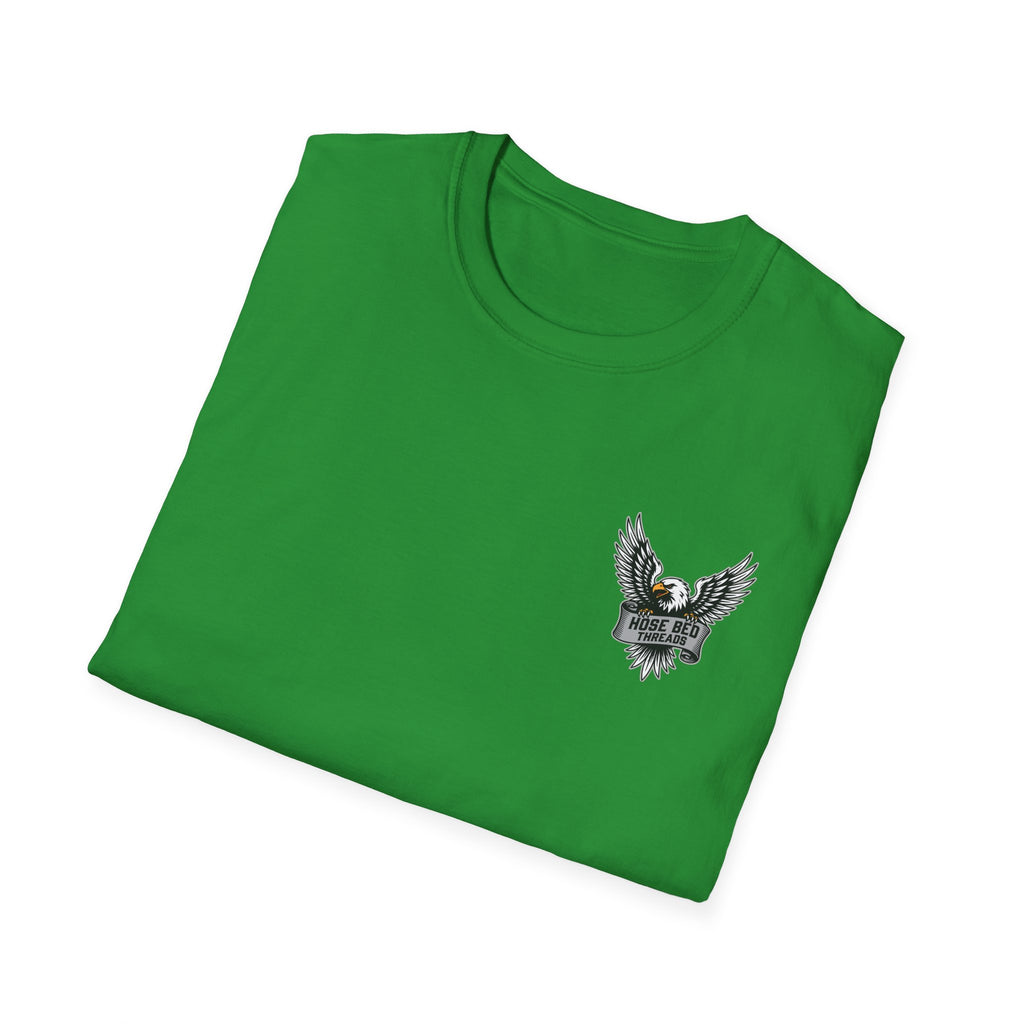 Old Steel Logo T-Shirt — Vintage Eagle 'Old Steel' Graphic Tee