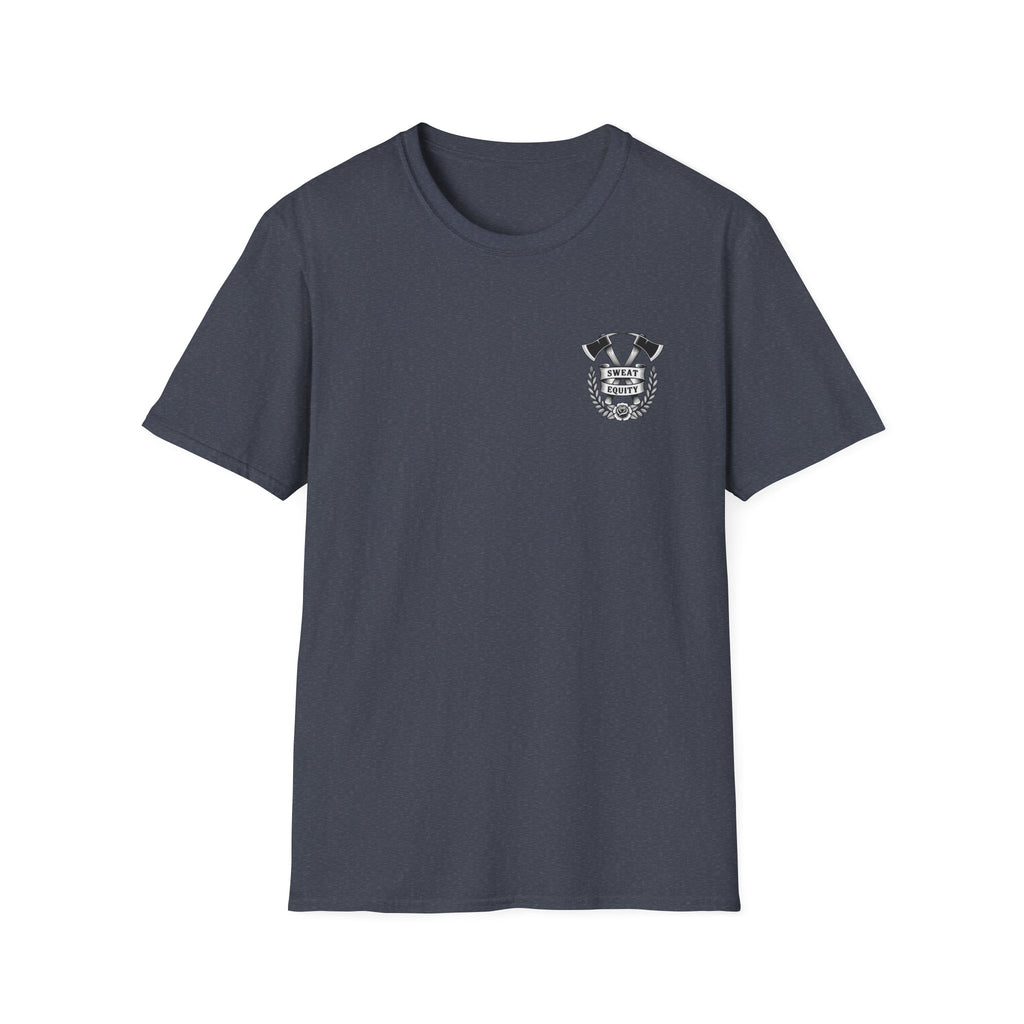 Sweat Equity Crossed Axes Graphic T-Shirt
