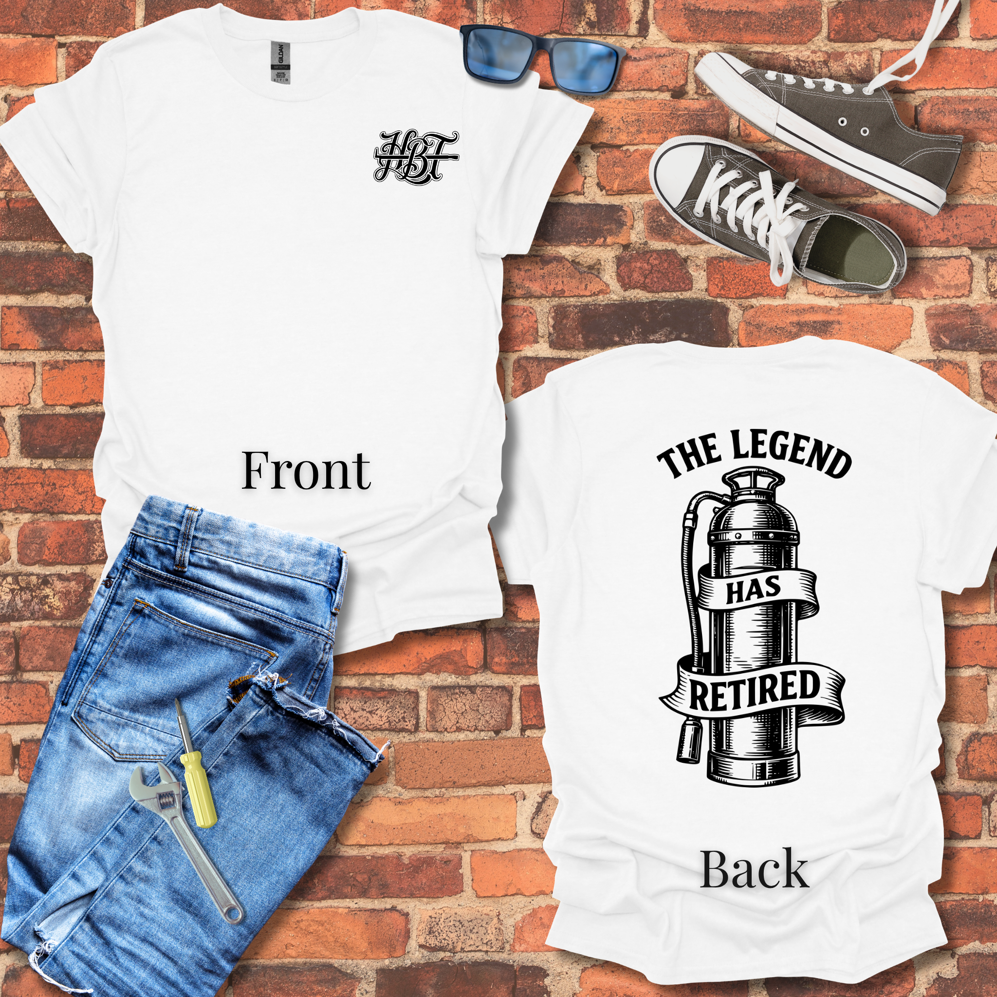 Retired Legend Extinguisher T-Shirt