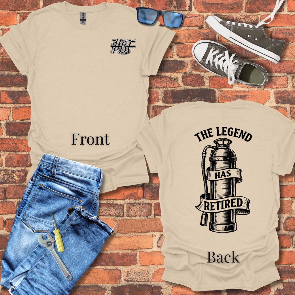 Retired Legend Extinguisher T-Shirt