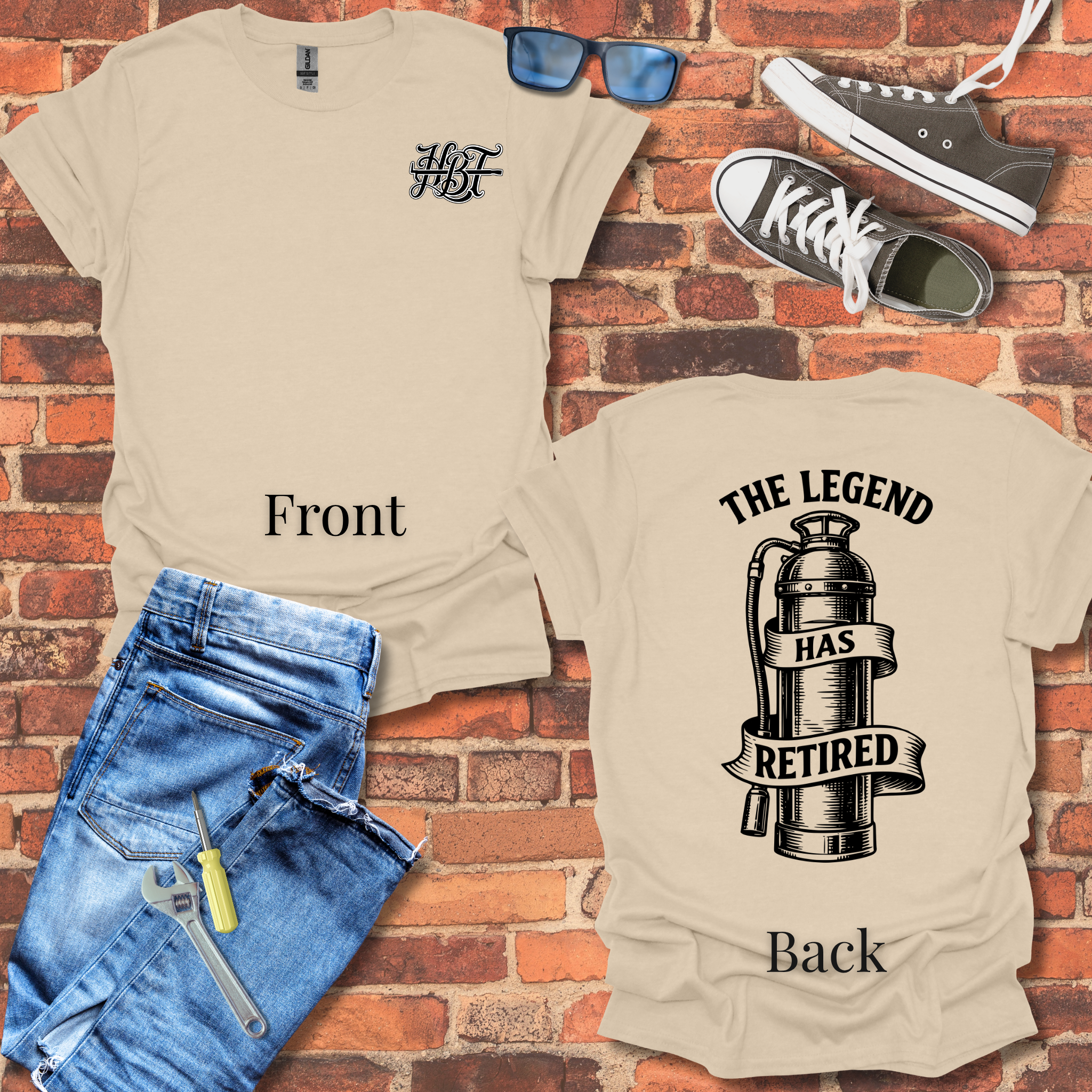 Retired Legend Extinguisher T-Shirt
