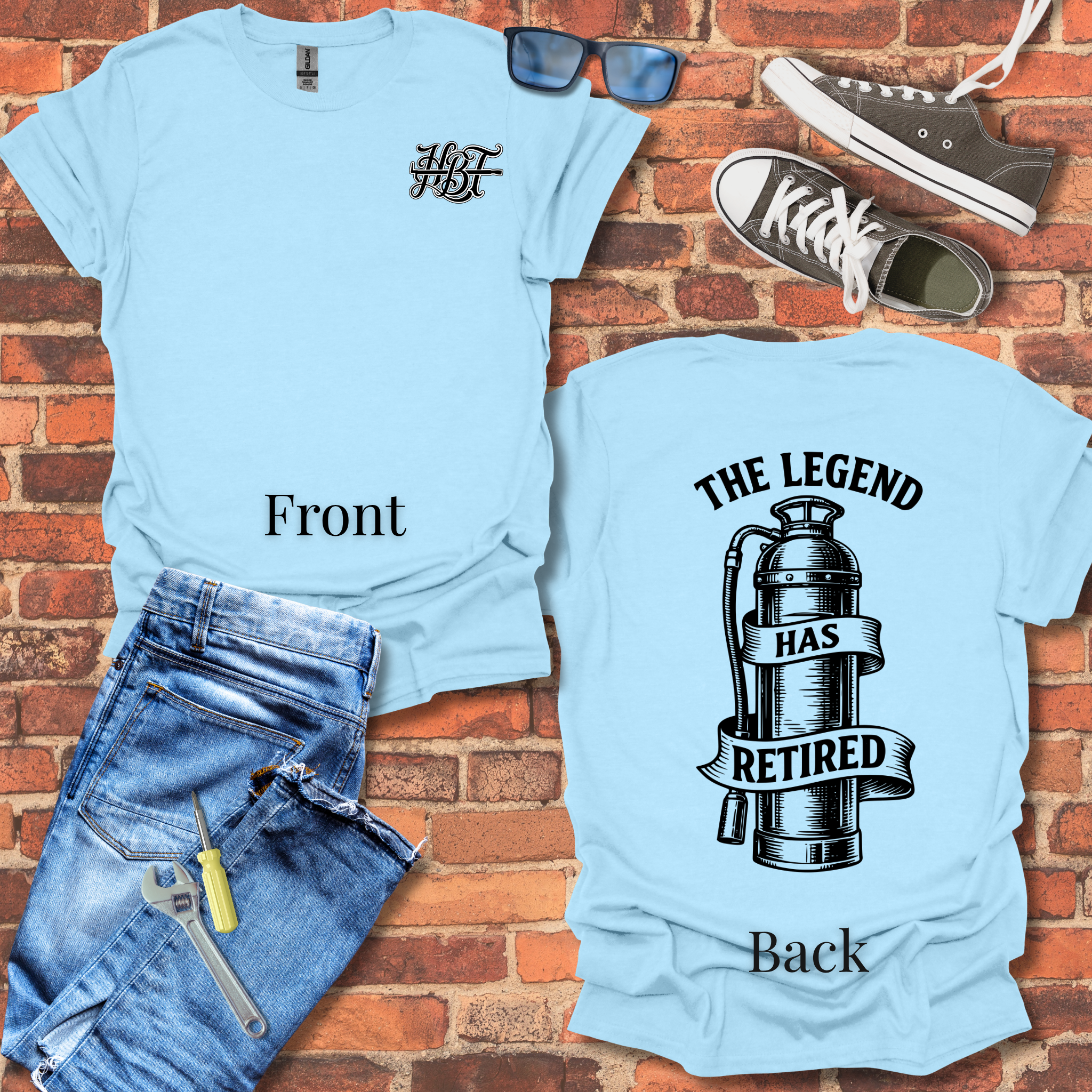 Retired Legend Extinguisher T-Shirt