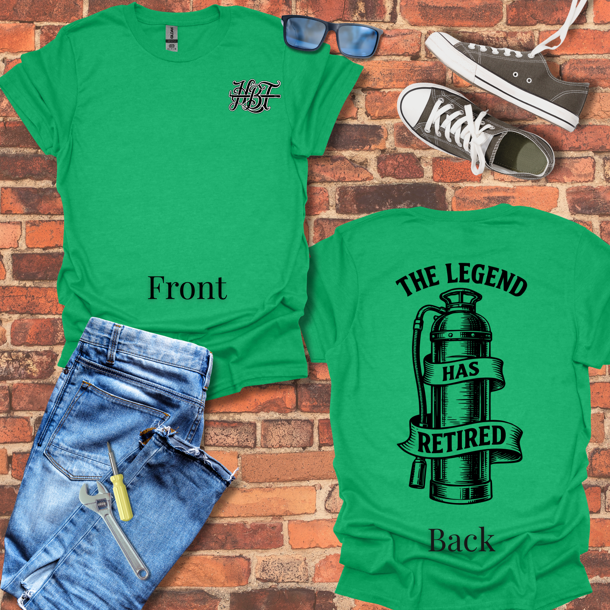 Retired Legend Extinguisher T-Shirt