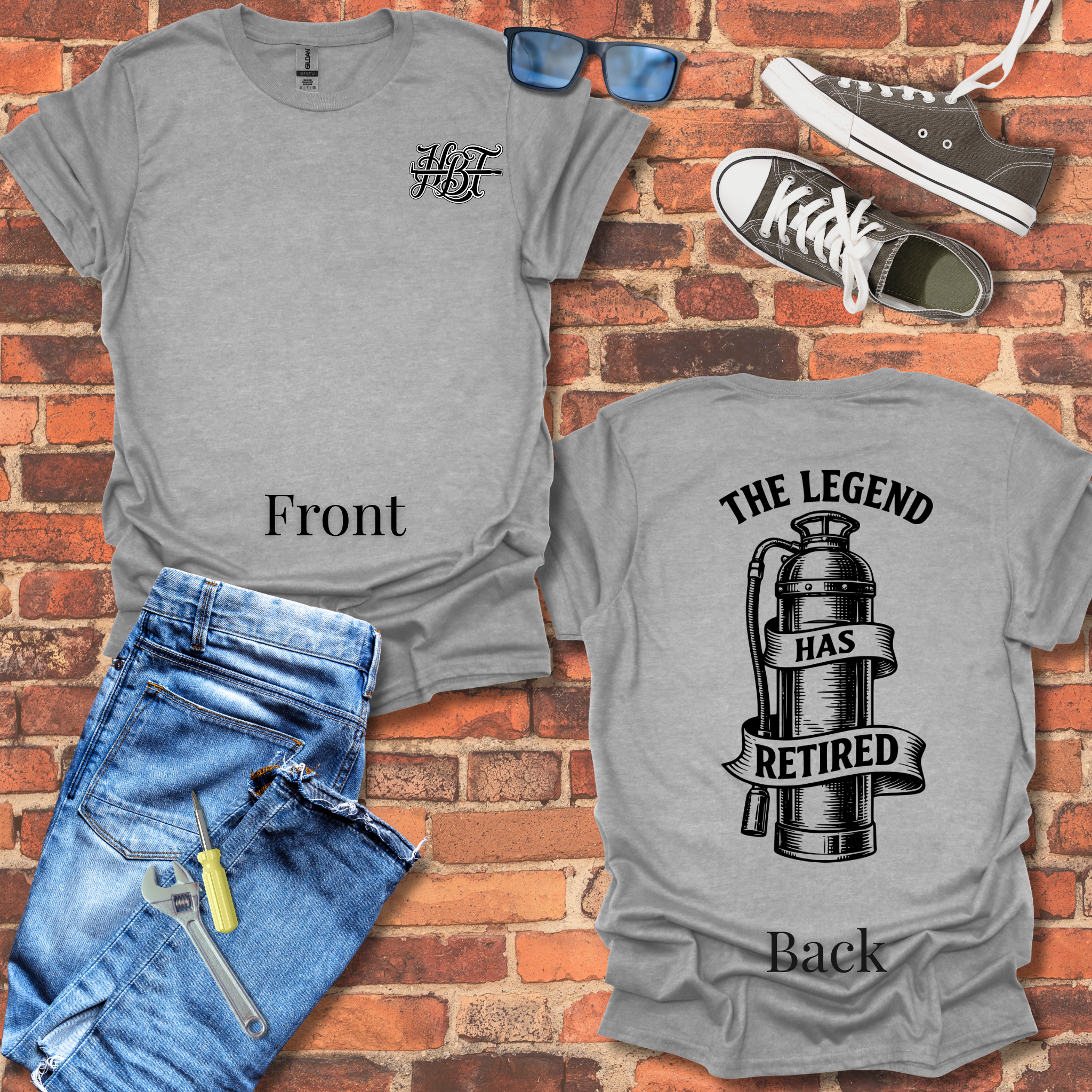 Retired Legend Extinguisher T-Shirt