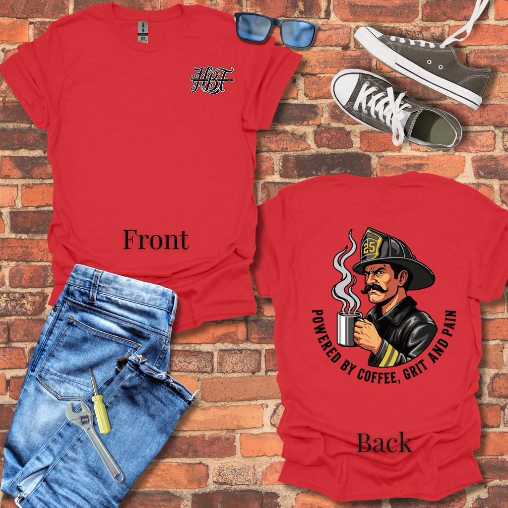 Coffee, Grit and Pain T-Shirt