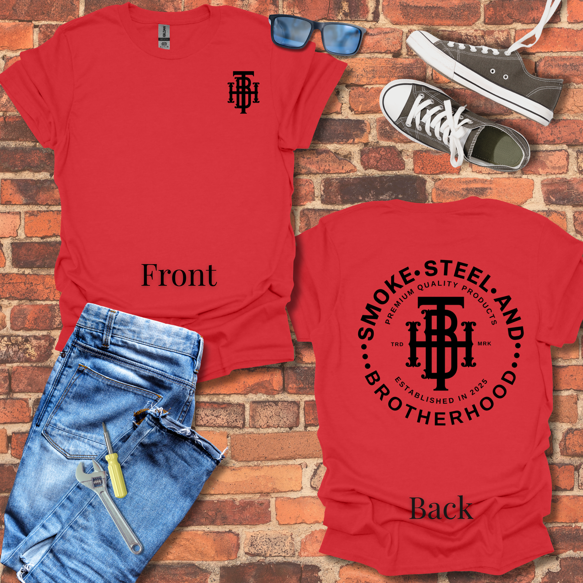 Smoke Steel Brotherhood T-Shirt