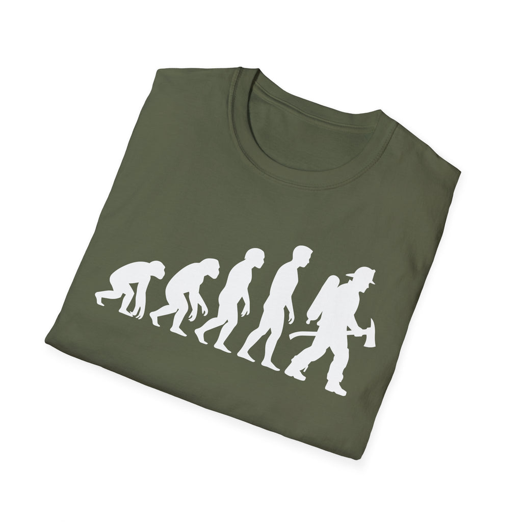 Evolution of Firefighter T-Shirt