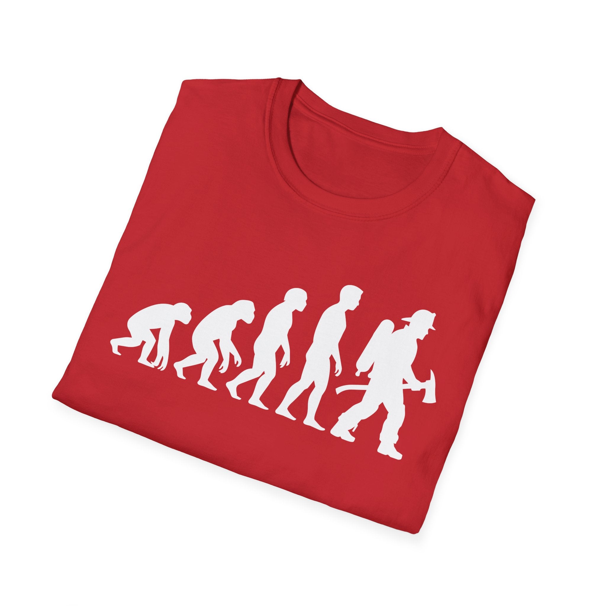 Evolution of Firefighter T-Shirt