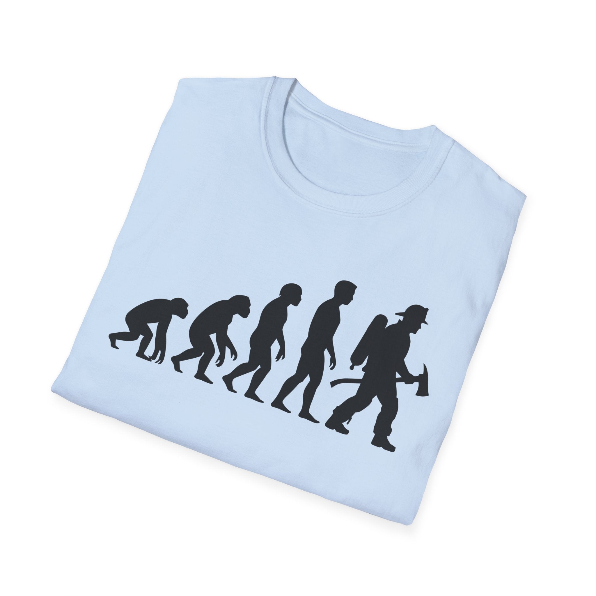 Evolution of Firefighter T-Shirt