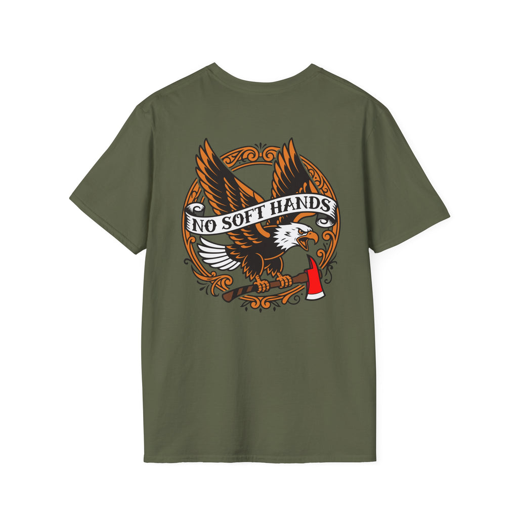 No Soft Hands Eagle T-Shirt