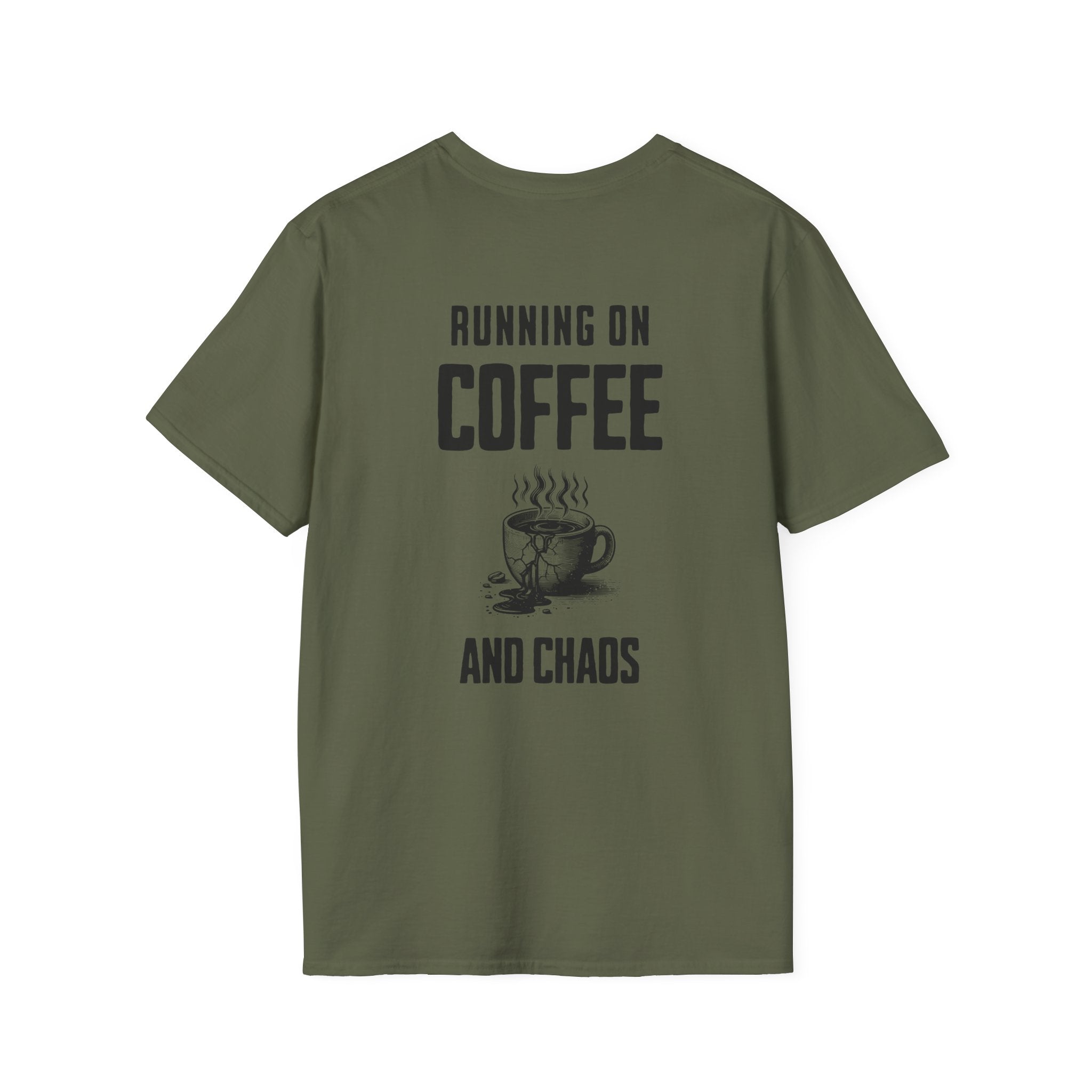 Running on Coffee and Chaos T-Shirt