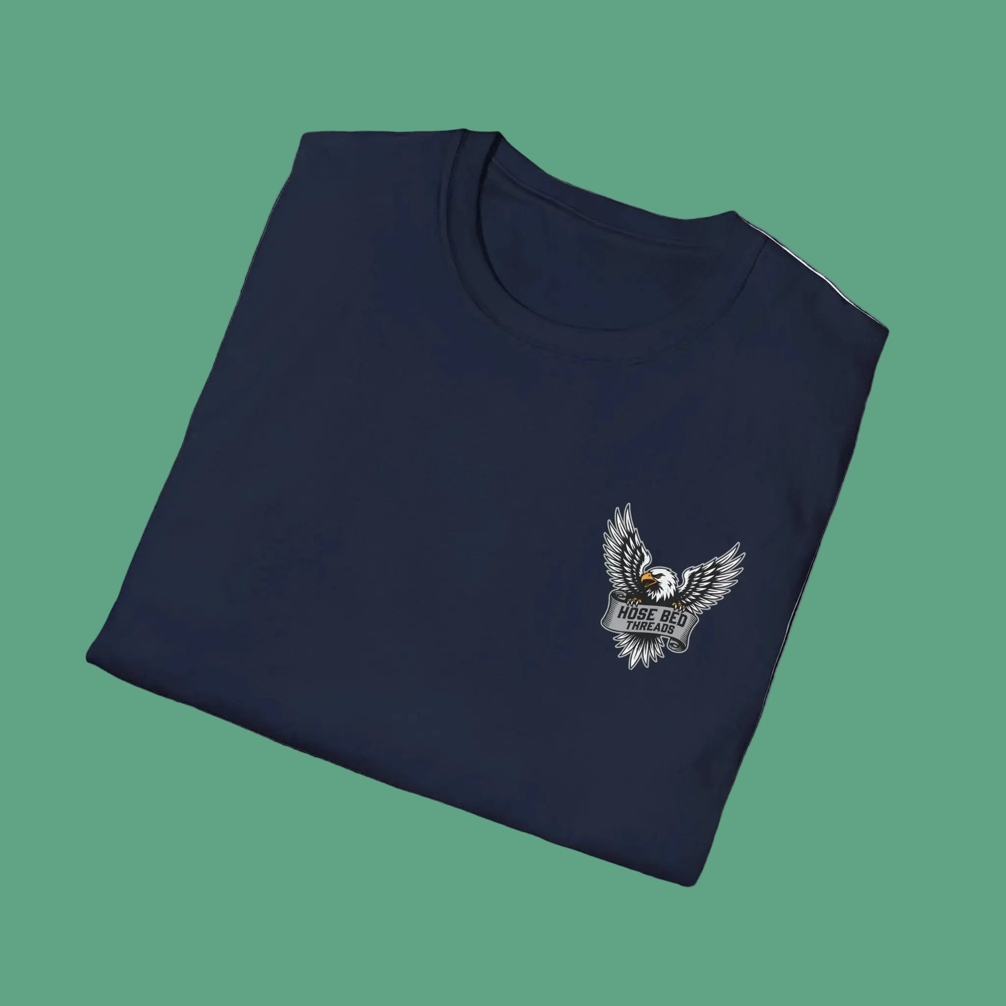 Old Steel Logo T-Shirt — Vintage Eagle 'Old Steel' Graphic Tee