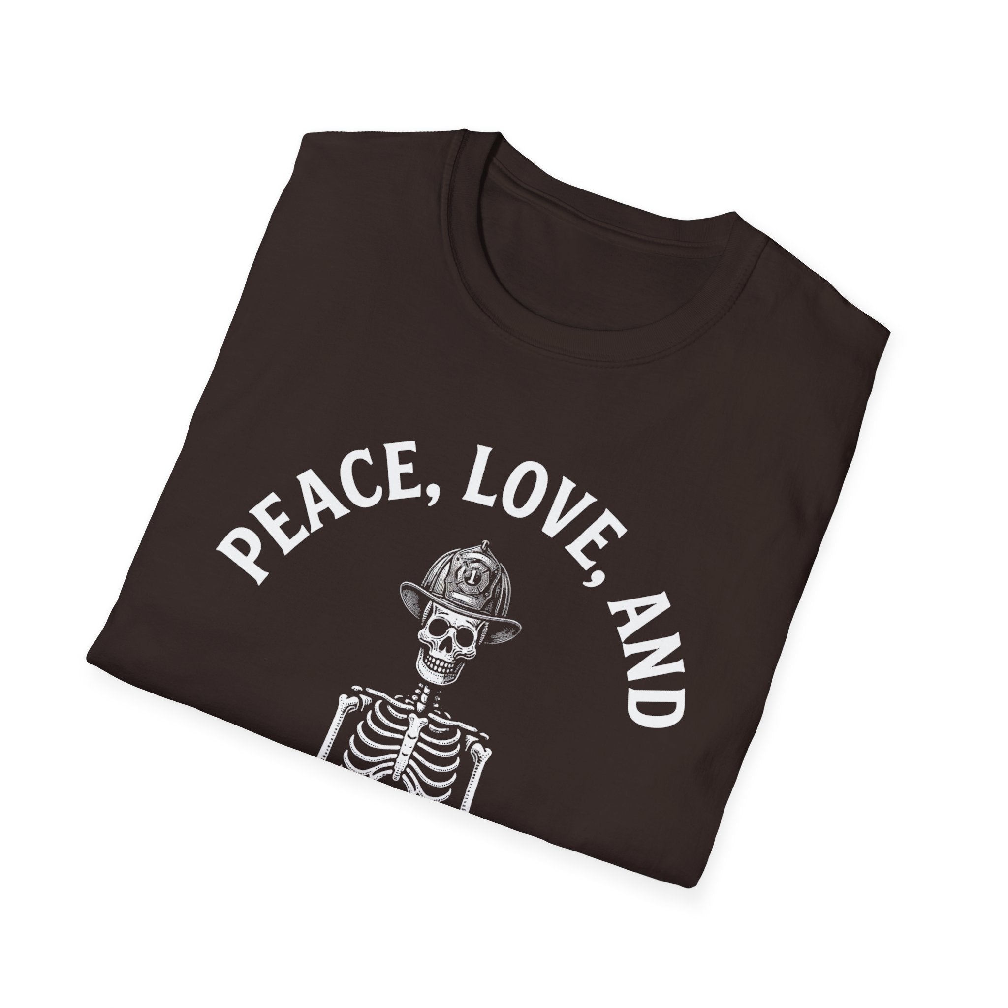 Peace, Love, and Structure Fires T-Shirt
